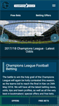 Mobile Screenshot of champions-league.betting-directory.com