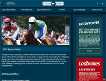 Tablet Screenshot of epsom-derby.betting-directory.com