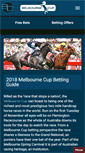 Mobile Screenshot of melbourne-cup.betting-directory.com
