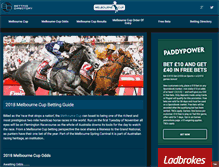 Tablet Screenshot of melbourne-cup.betting-directory.com